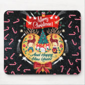 Weihnachtskanäle Mousepad (Vorne)
