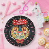 Weihnachtskanäle Pappteller (Party)