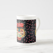 Weihnachtskanäle Porzellantasse (Vorderseite Rechts)