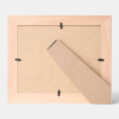 Weihnachtskanäle und Geschenkideen Name 10x8 Geätzte Rahmen (Rückseite)