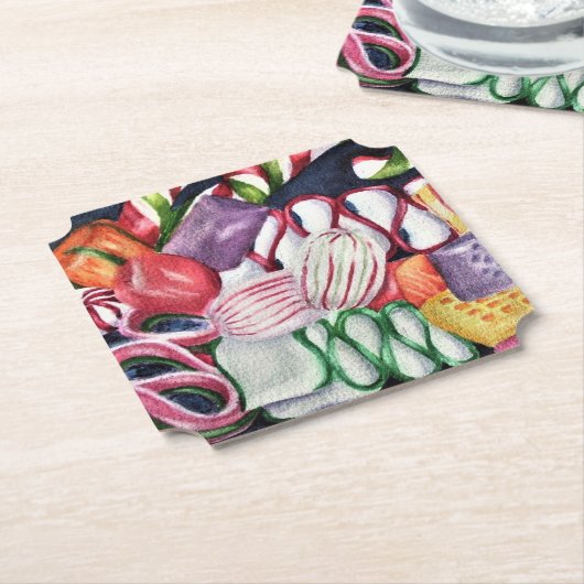 Weihnachtskanäle Untersetzer (angewinkelt)