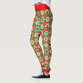 Weihnachtskandies Faces Leggings (Links)