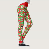 Weihnachtskandies Faces Leggings (Rechts)