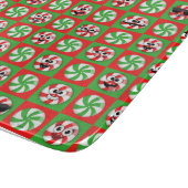 Weihnachtskandies Faces Schneidebrett (Ecke)