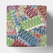 Weihnachtskandinavien BOX, Sq Geschenkschachtel (Oben)