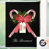 Weihnachtskandinchen Frontfenster Türklammern Fensteraufkleber (Zuhause)