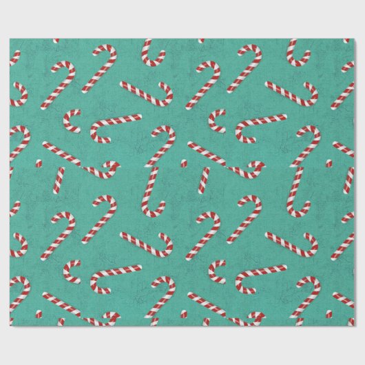 Weihnachtskandinchen Geschenkpapier (Flach)