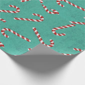 Weihnachtskandinchen Geschenkpapier (Ecke)