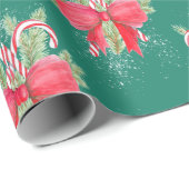 Weihnachtskandinchen Geschenkpapier (Rolleneckpunkt)