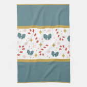 Weihnachtskandinchen Geschirrtuch (Vertikal)