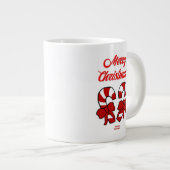 Weihnachtskandinchen Jumbo-Tasse (Vorderseite Rechts)