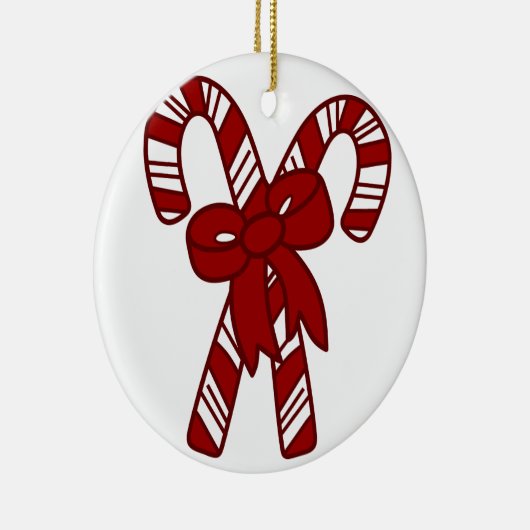 Weihnachtskandinchen Keramik Ornament (Rechts)