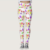 Weihnachtskandinchen-Leggings Leggings (Vorderseite)