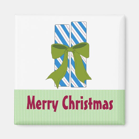 Weihnachtskandinchen Magnet (Vorne)