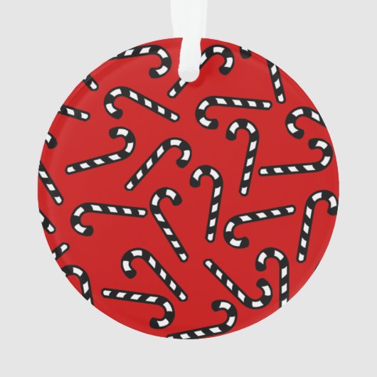 Weihnachtskandinchen Ornament (Rückseite)