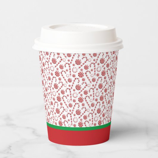 Weihnachtskandinchen Pappbecher (Links)