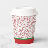 Weihnachtskandinchen Pappbecher (Rückseite)