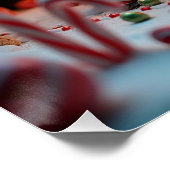 Weihnachtskandinchen Poster (Ecke)