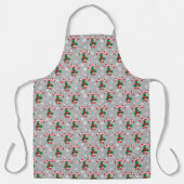 Weihnachtskandinchen Schürze (Vorderseite)