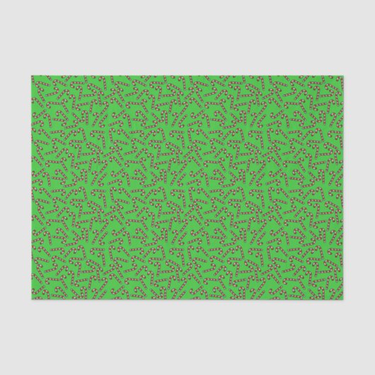 Weihnachtskandinchen Seidenpapier (Vorderseite)