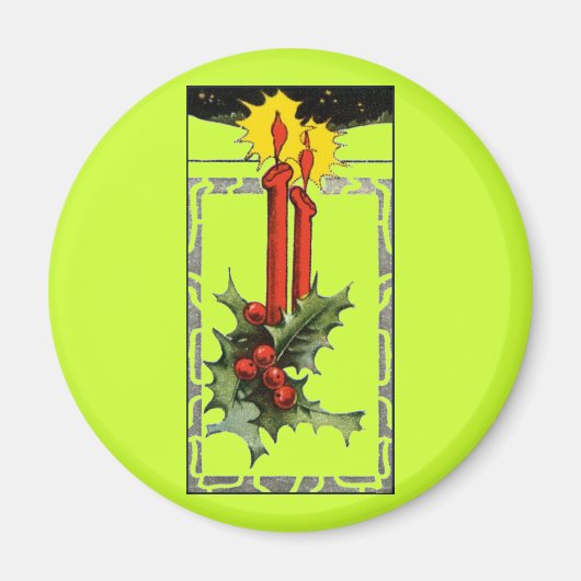 Weihnachtskandles Magnet (Vorne)