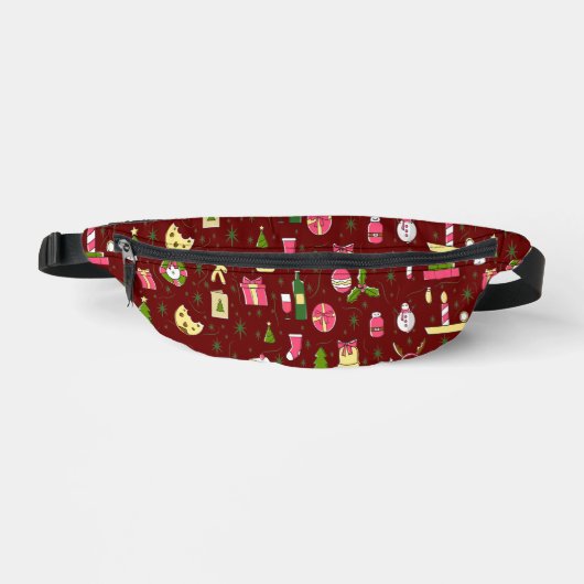 Weihnachtskandy Bauchtasche (Vorderseite)
