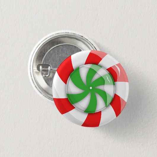 Weihnachtskandy Button (Vorne & Hinten)