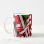 Weihnachtskandy Cane Holiday Tasse (Links)