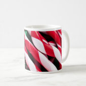 Weihnachtskandy Cane Holiday Tasse (VorderseiteRechts)