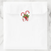 Weihnachtskandy Cane Stickers (Tasche)