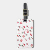 Weihnachtskandy Gepäckanhänger (Vorderseite vertikal)