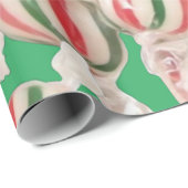 Weihnachtskandy Geschenkpapier (Rolleneckpunkt)