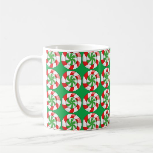 Weihnachtskandy Kaffeetasse (Links)