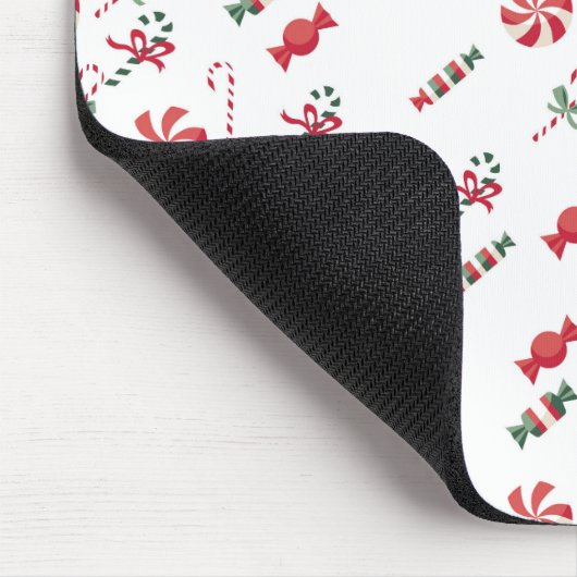 Weihnachtskandy Mousepad (Ecke)