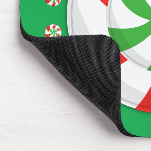 Weihnachtskandy Mousepad (Ecke)