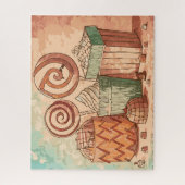 Weihnachtskandy Puzzle (Vertikal)