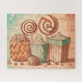 Weihnachtskandy Puzzle
