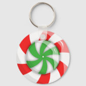 Weihnachtskandy Schlüsselanhänger (Rückseite)