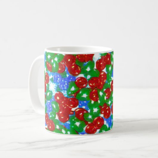 Weihnachtskandy-Tasse Kaffeetasse (Vorderseite Links)