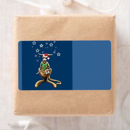 Weihnachtskänguru (Insitu)