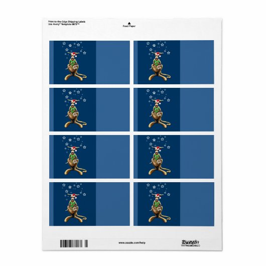 Weihnachtskänguru (Vorne)