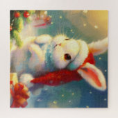 Weihnachtskaninchen (2) puzzle (Horizontal)