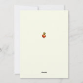 Weihnachtskaninchen im Seebezirk Feiertagskarte (Rückseite)