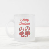Weihnachtskaninchen Kleine Mattierte Tasse (Links)