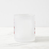 Weihnachtskaninchen Kleine Mattierte Tasse (Mittel)