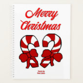 Weihnachtskaninchen-Standardplaner Planer (Vorderseite)