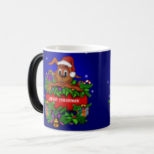 Weihnachtskaninchen Verwandlungstasse