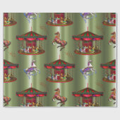 Weihnachtskanzel Geschenkpapier (Flach)