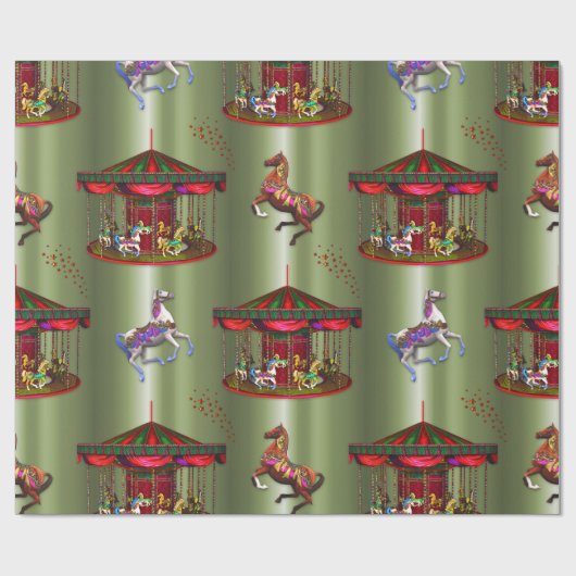 Weihnachtskanzel Geschenkpapier (Flach)