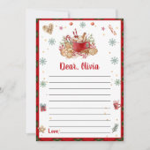 Weihnachtskapsel Note Kapsel Note Message Card Einladung (Vorderseite)